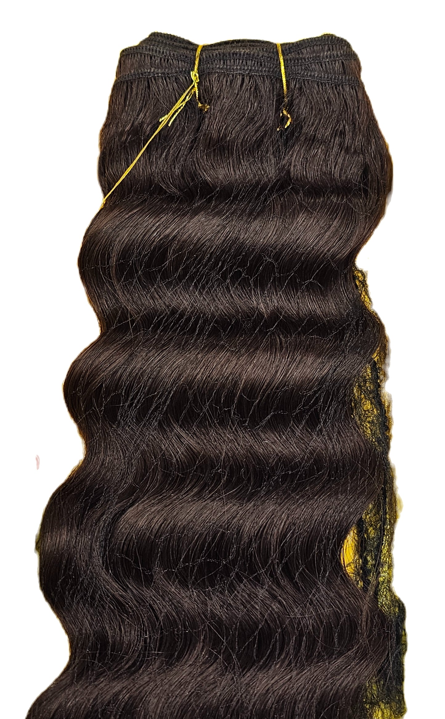 Goddess remi curly human hair weave tangle-free for sew-in; loose deep; wefts image 1