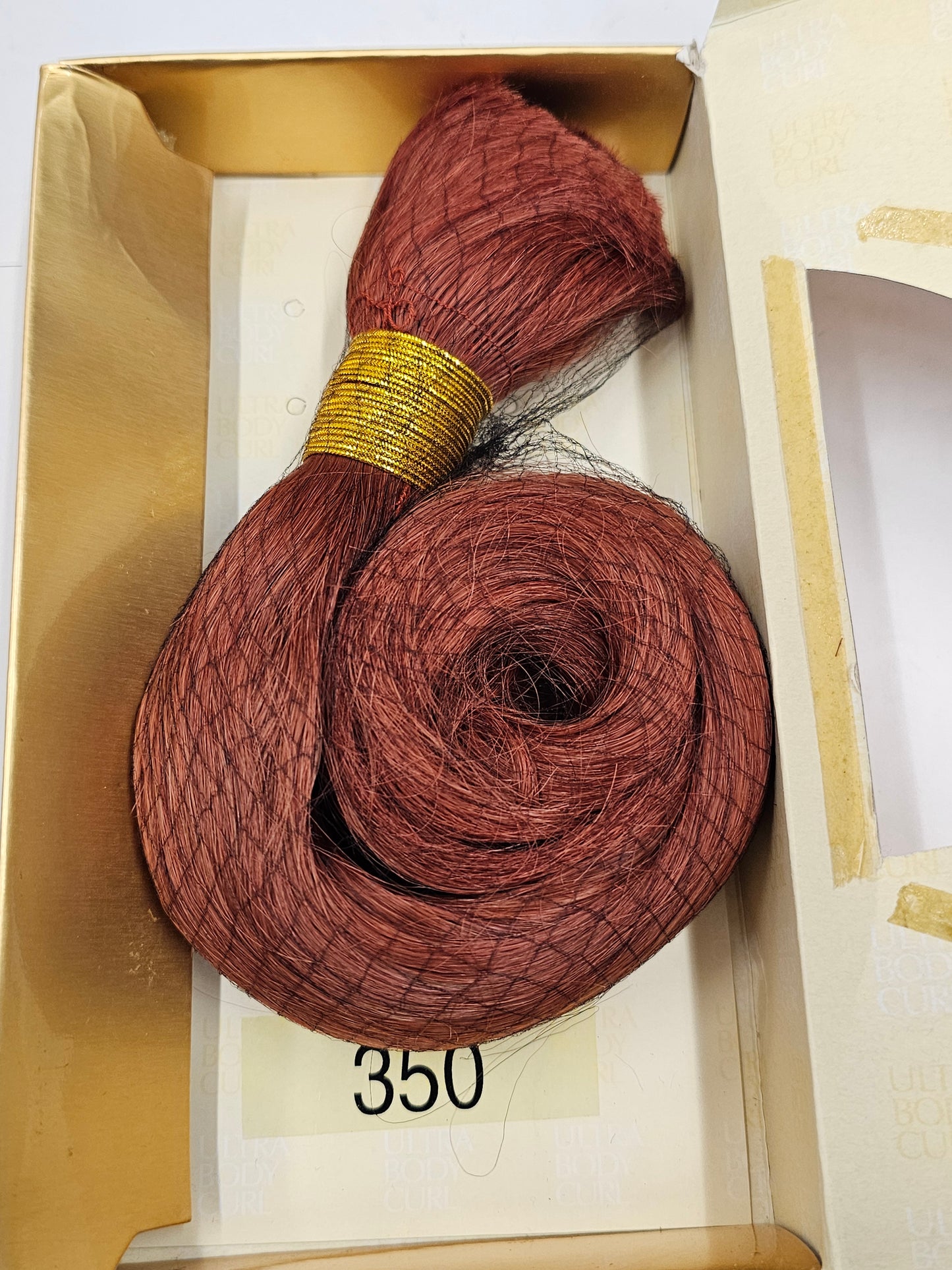 Curly human hair tangle-free ultra body bulk for braiding. image 1
