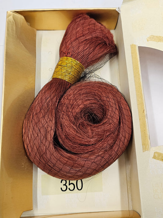Curly human hair tangle-free ultra body bulk for braiding. image 1