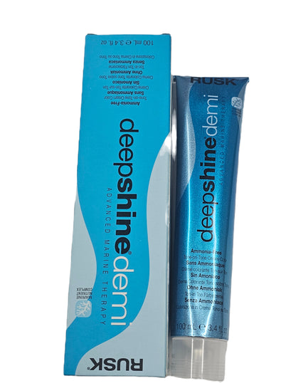 Rusk deepshine demi; ammonia-free; advanced marine therapy; 3.4fl.oz image 0