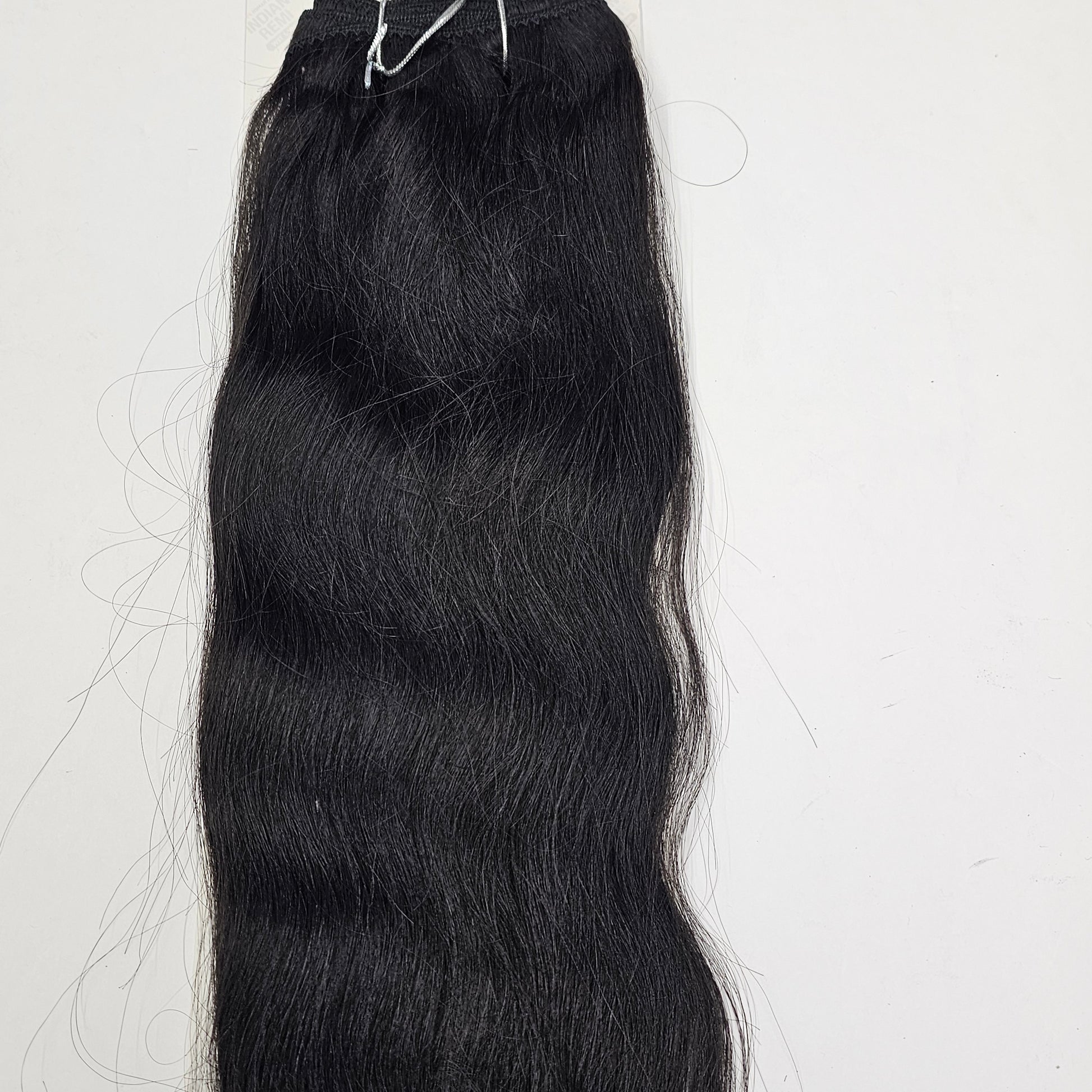 Indian remi ripple deep wet and wavy sew-in wefts; straight and wavy style image 7