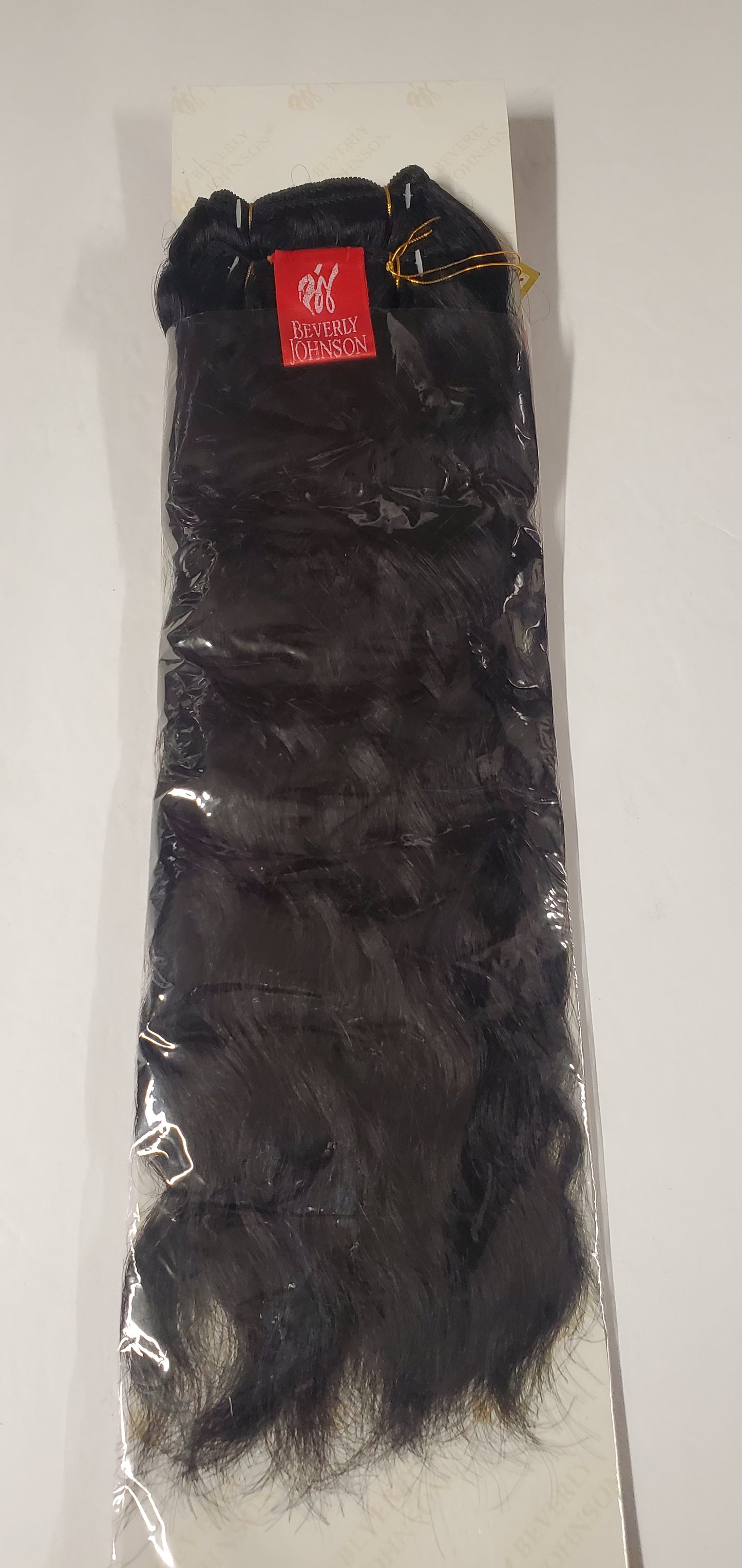 Pure human hair Spanish wave weave; sew-in wavy weft. image 3