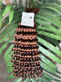 Deep wave human hair bulk for braids styling.