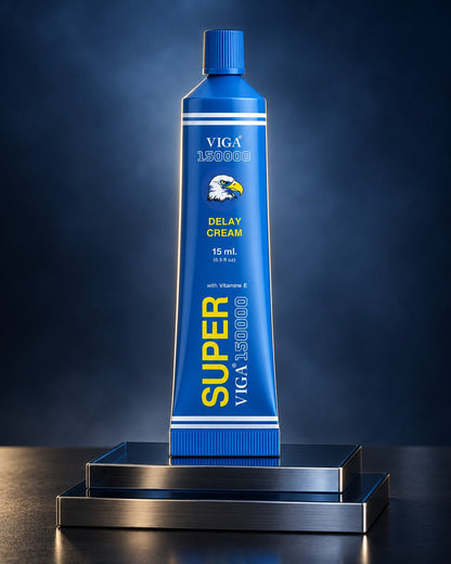 Super Viga 150000 Delay Cream for Men - Desensitizing Formula