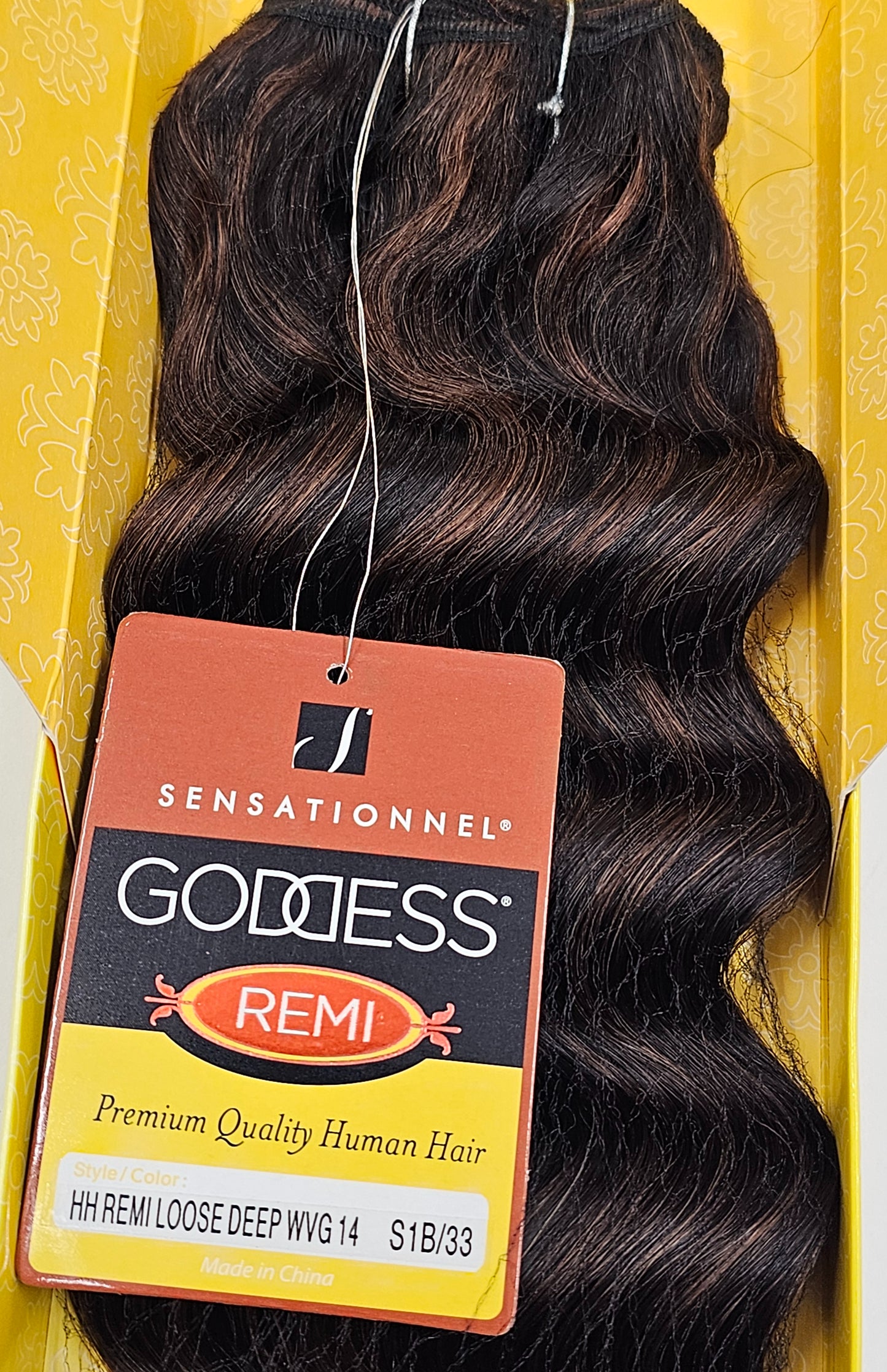 Goddess remi curly human hair weave tangle-free for sew-in; loose deep; wefts image 3