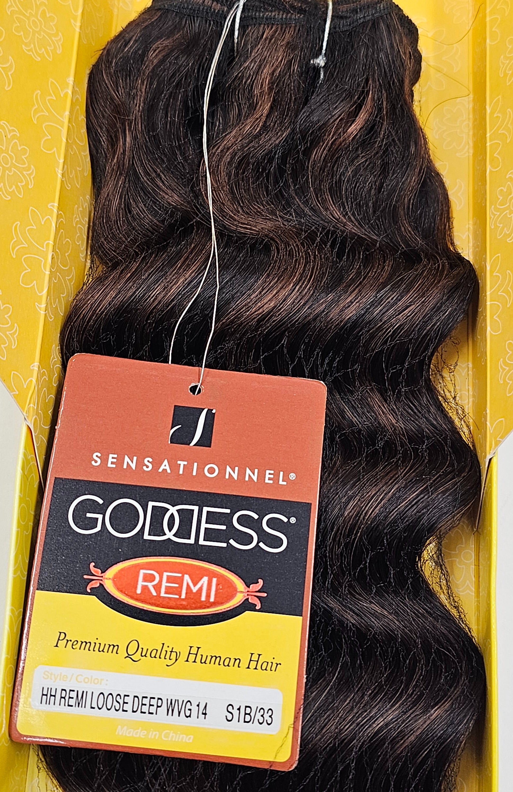 Goddess remi curly human hair weave tangle-free for sew-in; loose deep; wefts image 3