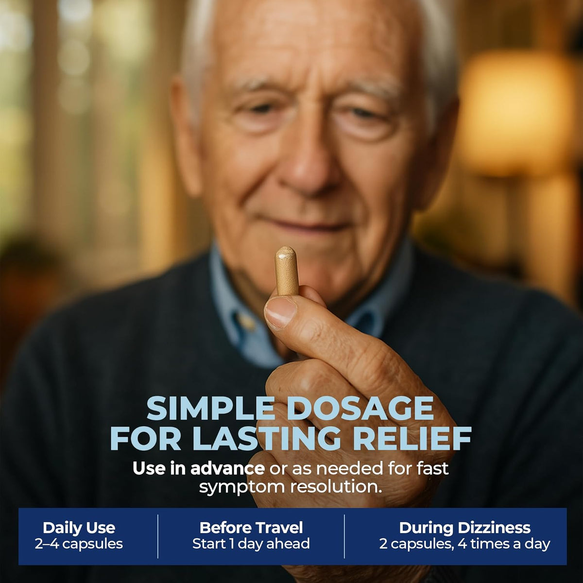 Dizzy Stop by Dr. Barton's – Non-Drowsy Vertigo, Dizziness & Balance Support