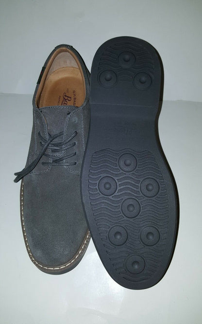 GH BASS PASADENA MEN'S OXFORD SHOES; LEATHER/ SUEDE/ GREY/00261915010 image 3