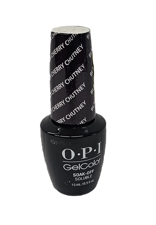 OPI GelColor, Black Cherry Chutney, 0.5 Fl Oz image 0