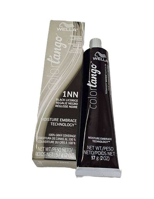 Wella color tango; permanent masque haircolor; 2oz; 1NN black licorice; unisex image 1