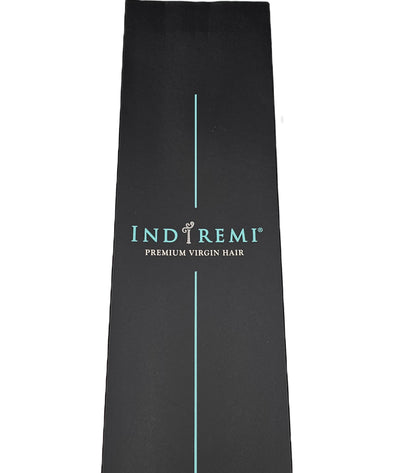 Indi remi premium virgin hair natural yaky weave; straight sew-in weft image 1