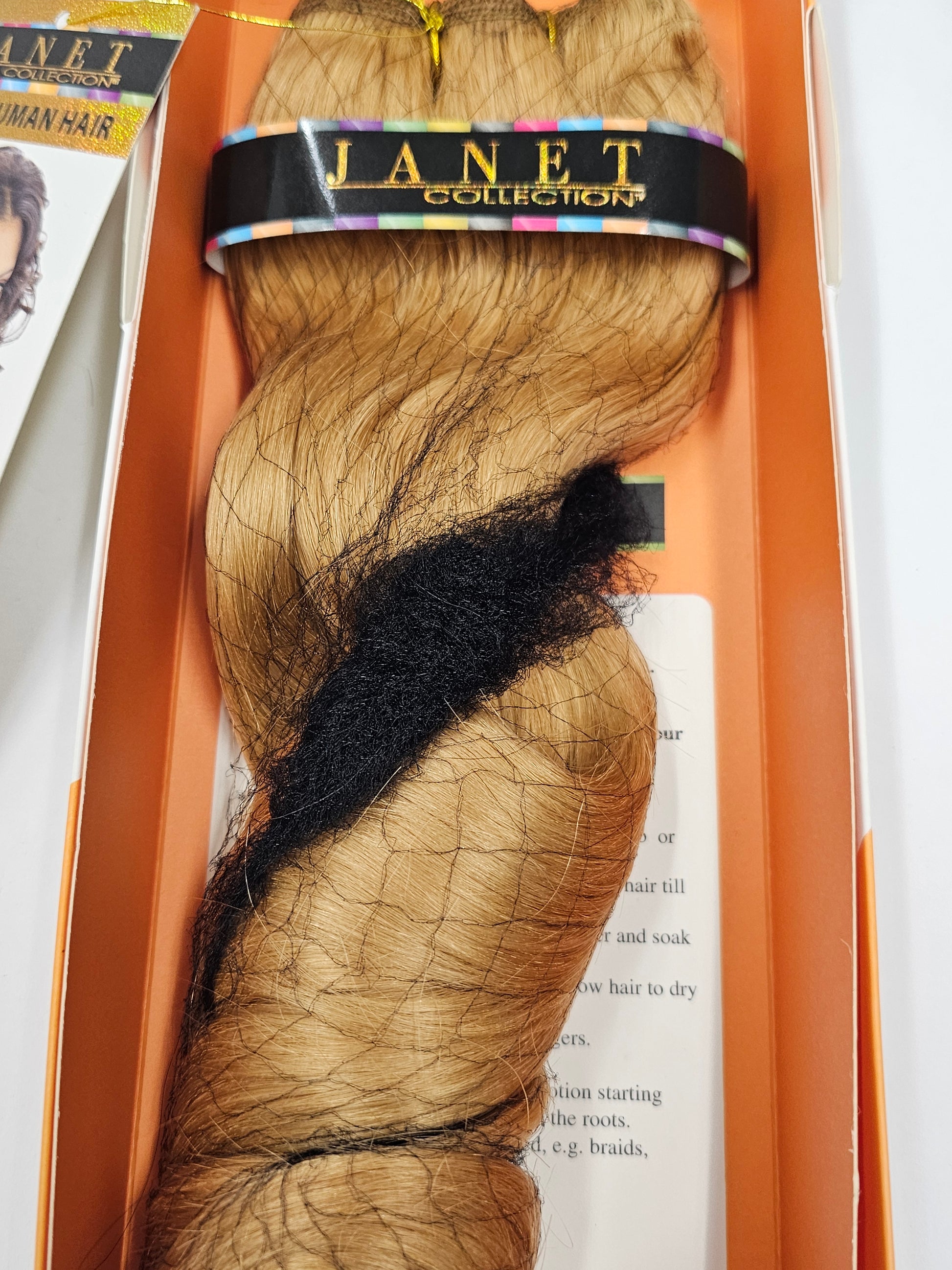Curly human hair weave tangle-free for sew-in; French body and romance; wefts. image 5