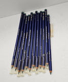 Set of 12 professional eyeliner pencils; light green; 0.6oz image 0
