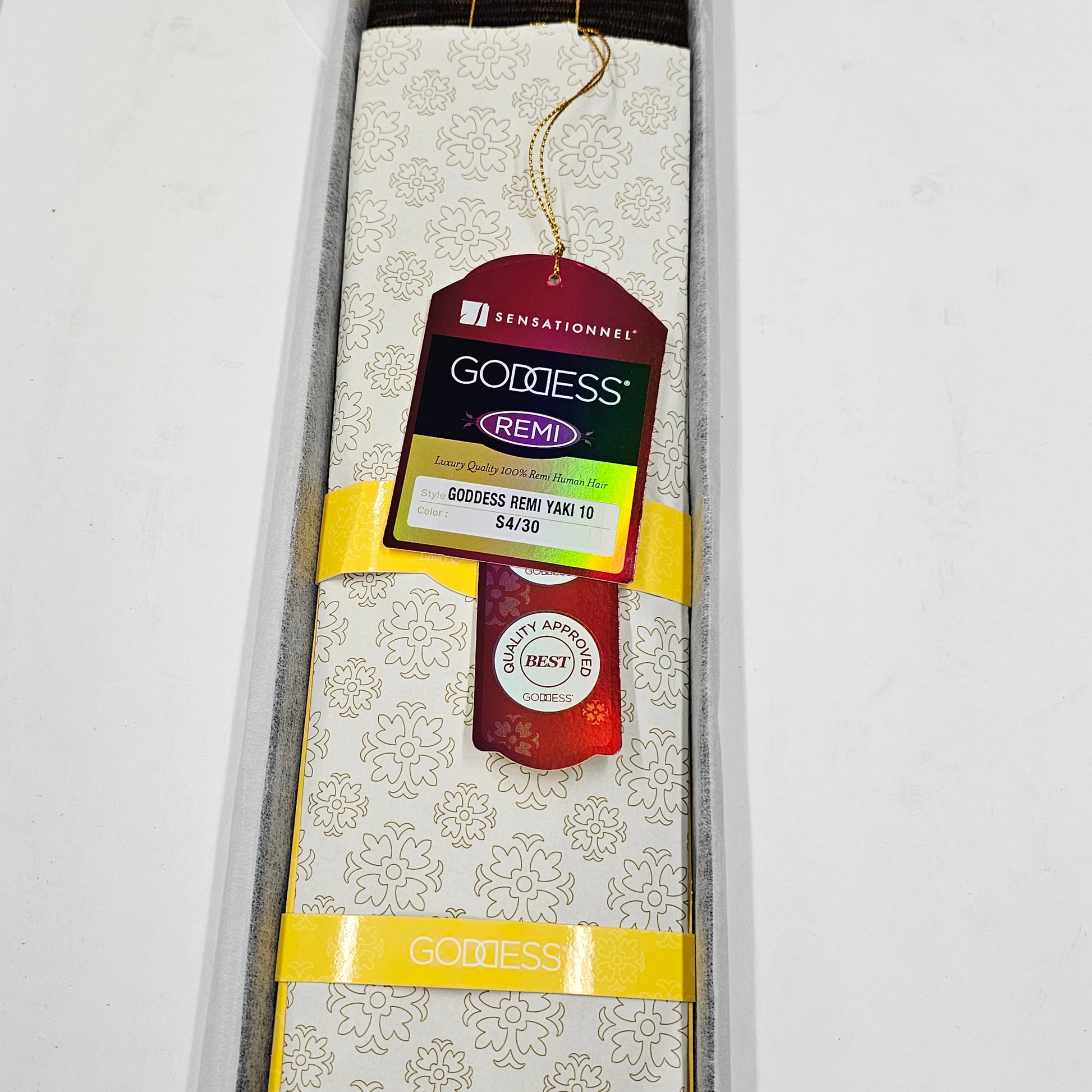 Goddess remi human hair weave tangle-free for sew-in; straight; wefts image 3