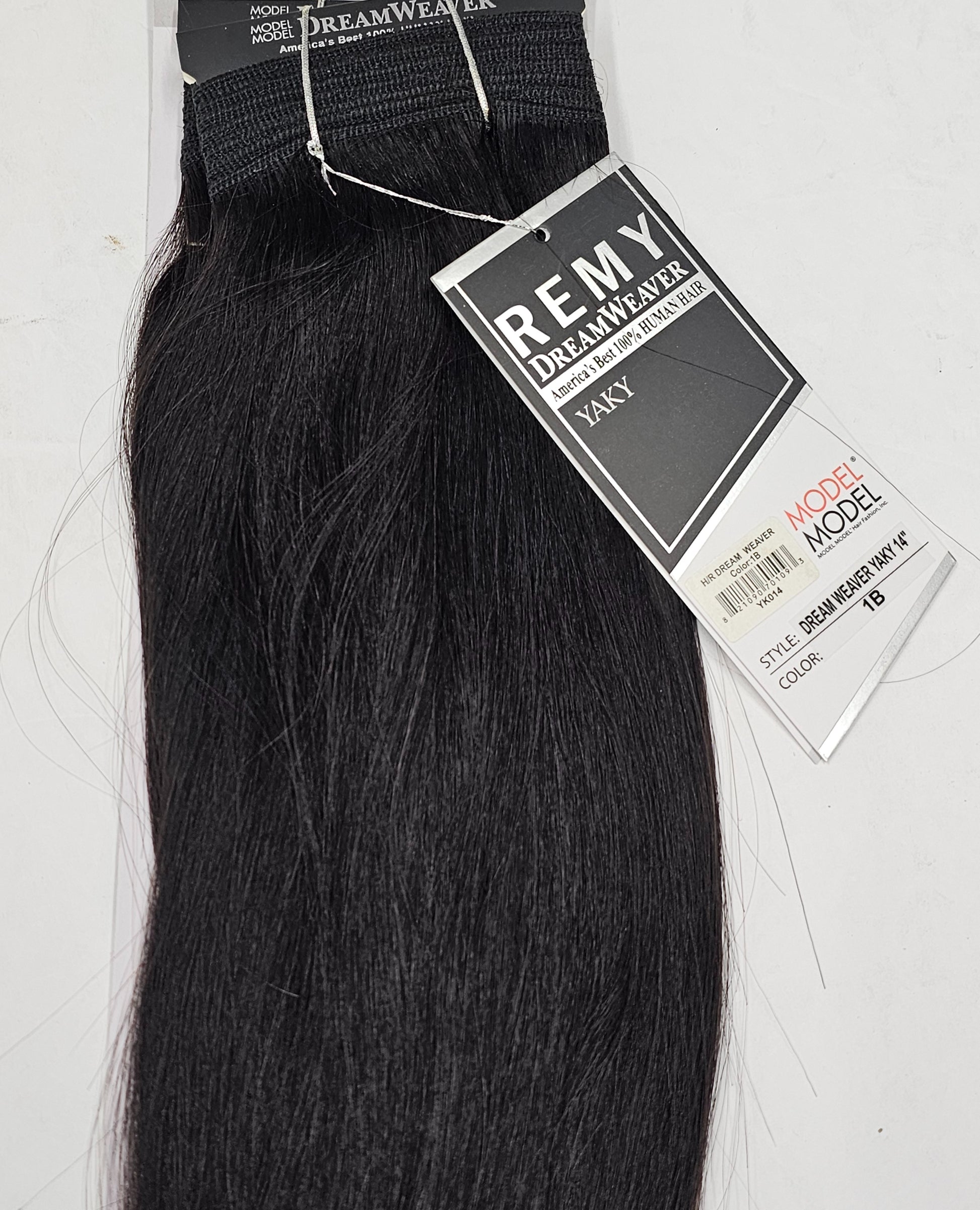 Tangle-free dreamweaver yaky weave for sew-in, weft, straight image 3