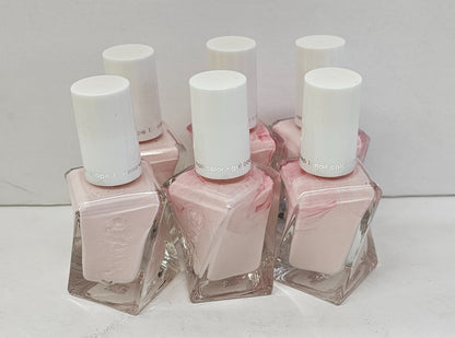 Set of 6 Essie Gel Couture Longwear Nail Polish, Matter Of Fiction, 0.46 fl. oz. image 2