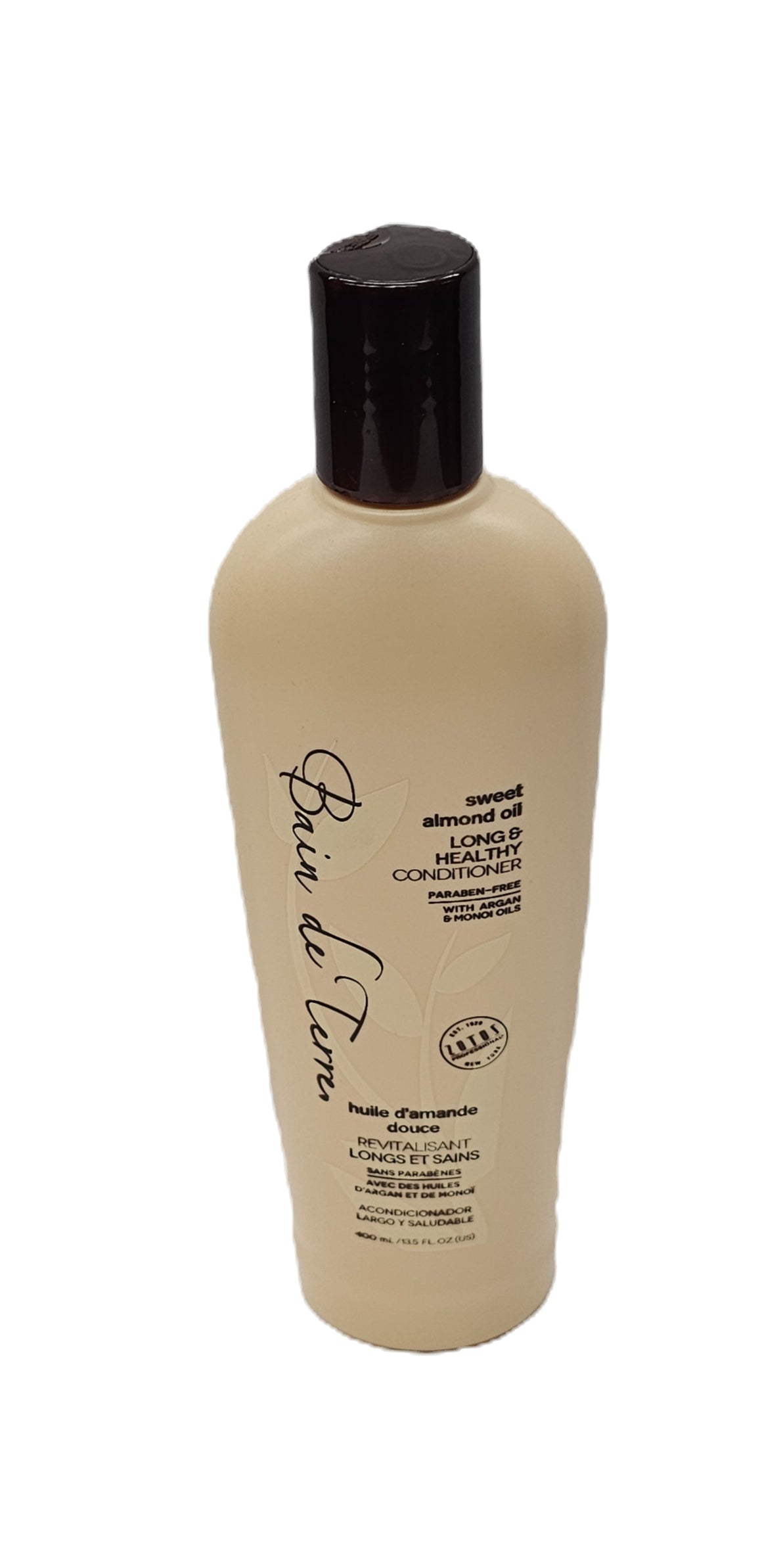 Bain de terre sweet almond oil long & healthy conditioner; paraben-free; 13.5 oz image 1