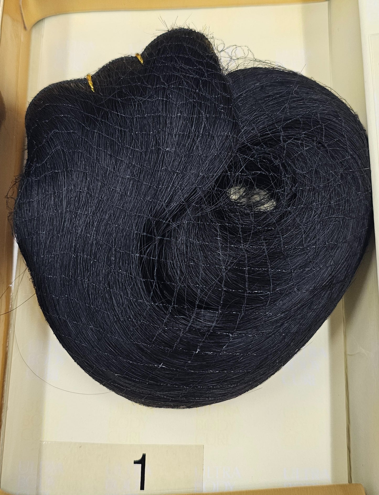 Curly human hair tangle-free weave for sew-in; Ultra body; wefts. image 8
