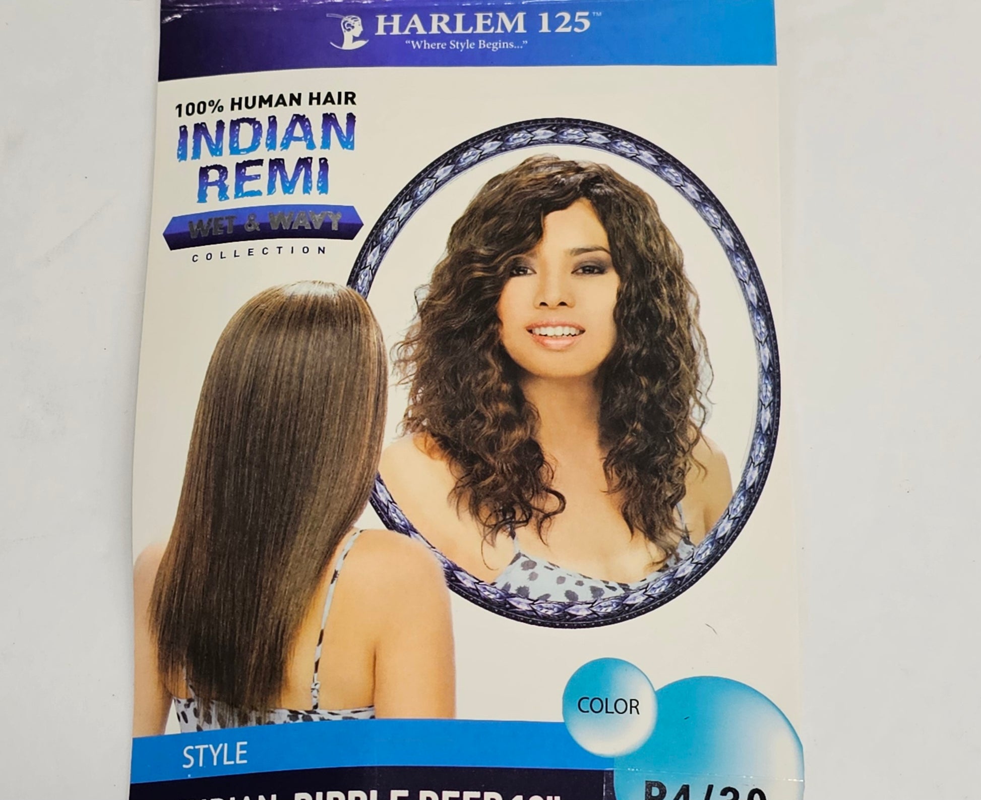 Indian remi ripple deep wet and wavy sew-in wefts; straight and wavy style image 0