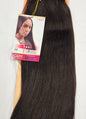 Human hair yaki weave argan oil smooth; shed-free straight sew-in weft. image 4