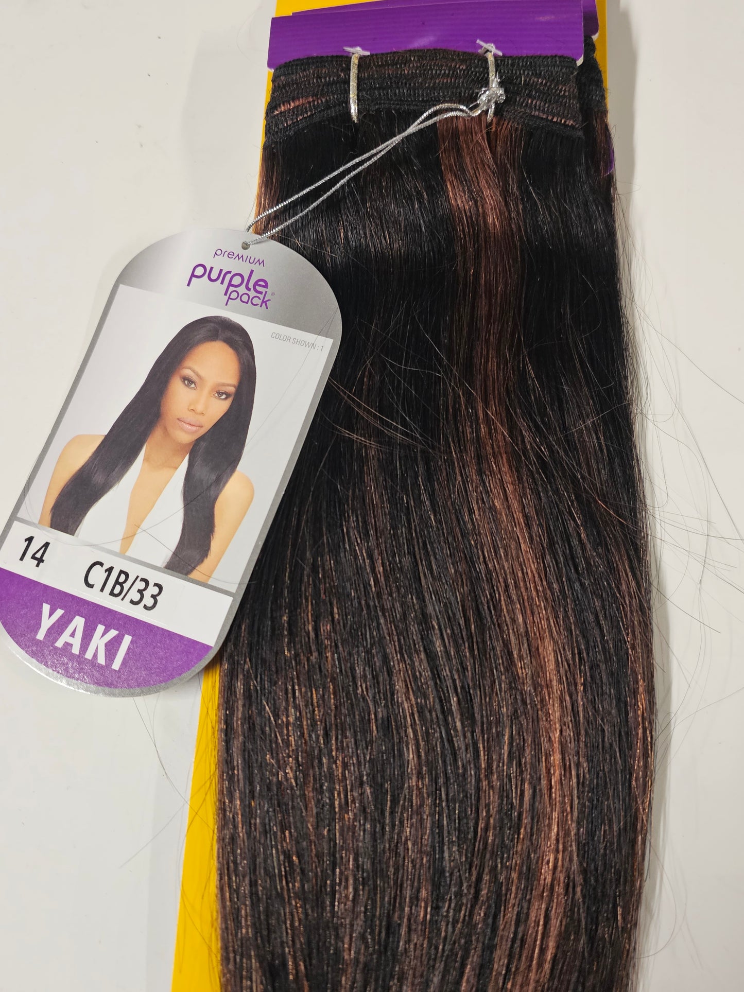 Human hair weave tangle-free; straight; sew-in; weft. image 2