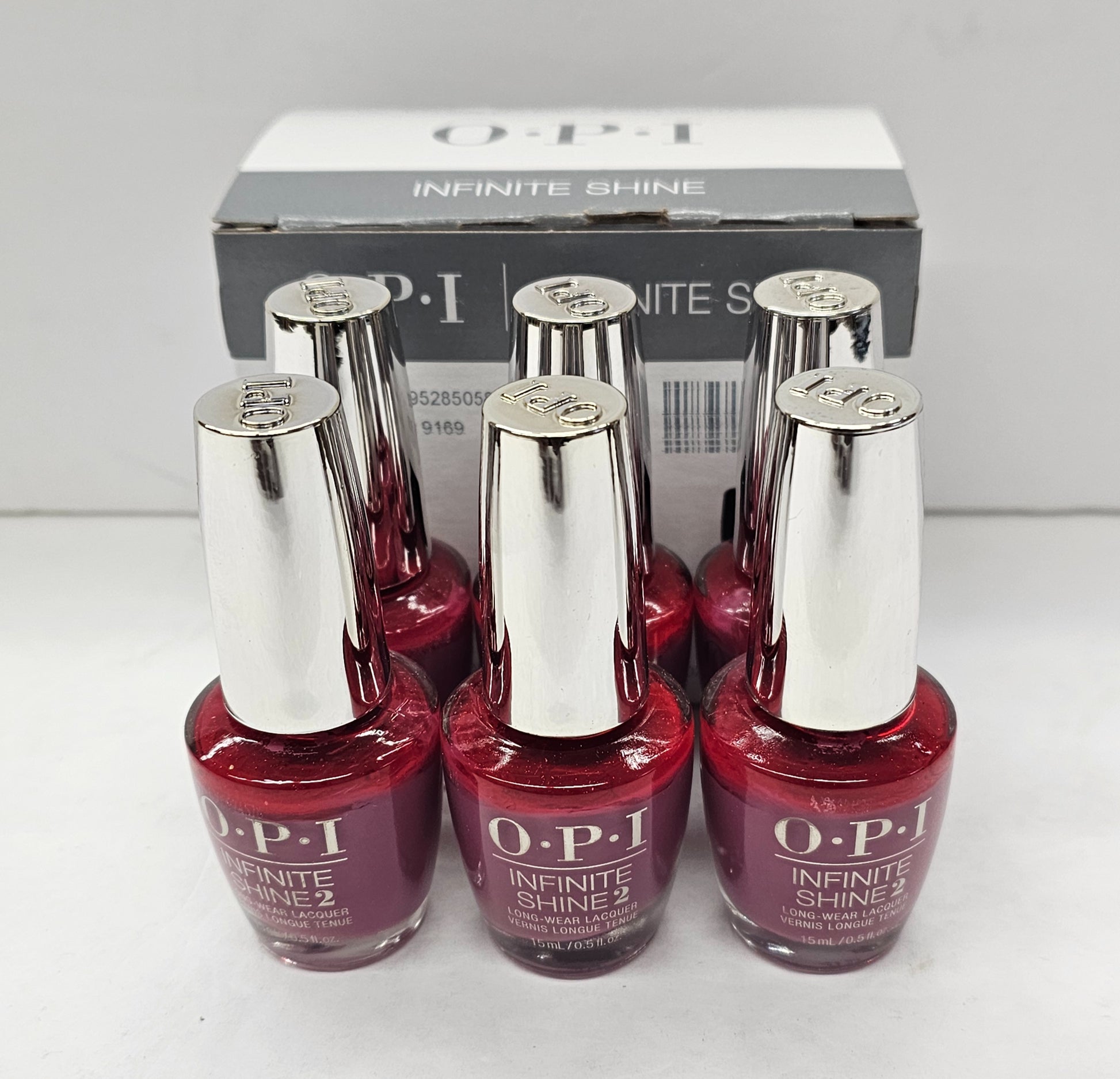 Set of 6 OPI infinite shine; Stick it out; 0.5fl.oz image 2