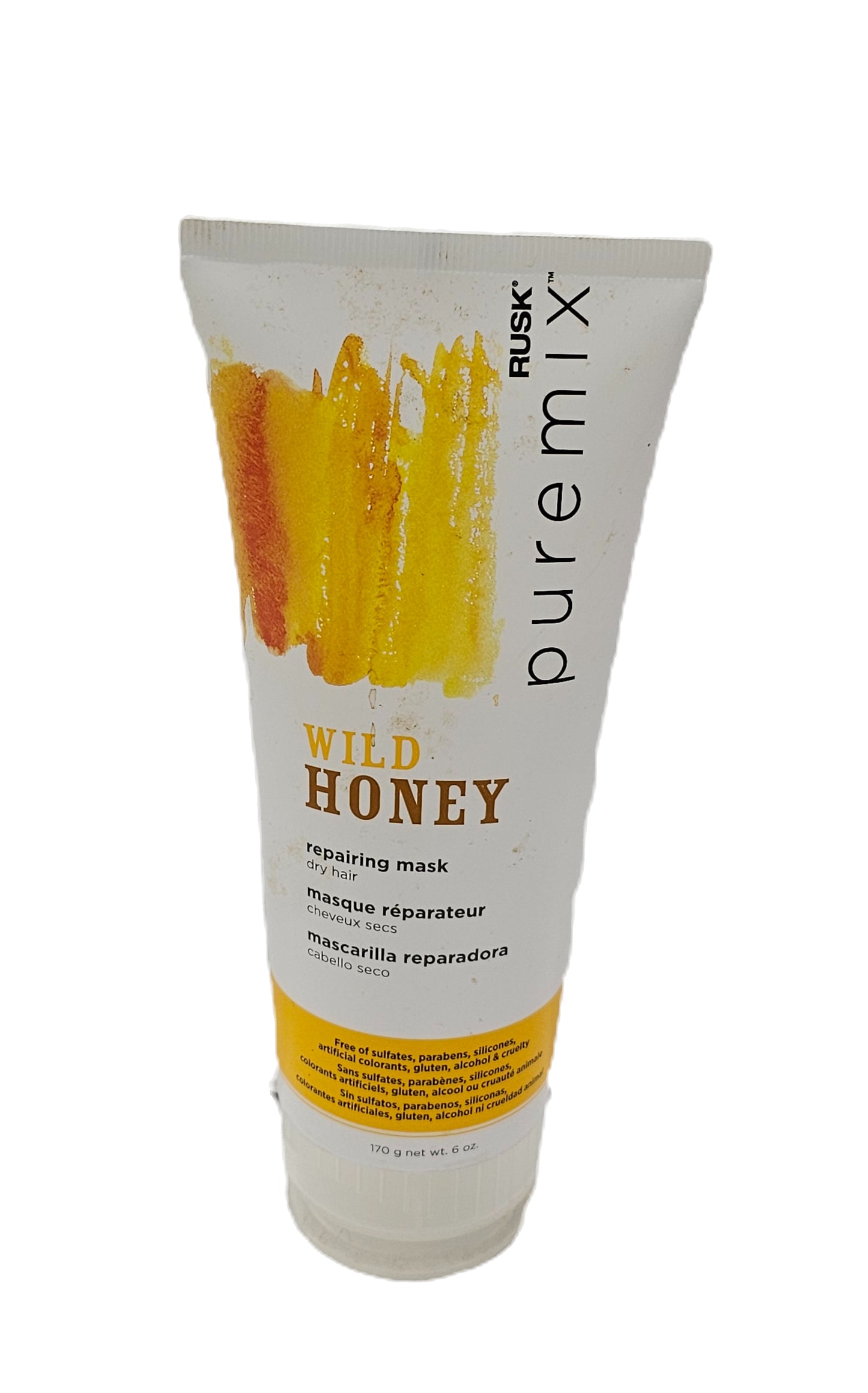 Rusk puremix wild honey repairing mask for dry hair; 6oz image 3