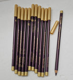 Set of 12 professional eyeliner pencils; Lilac; 0.043oz image 0