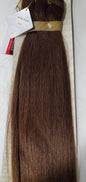 Remi human hair weave tangle-free; straight sew-in weft; natural texture image 3