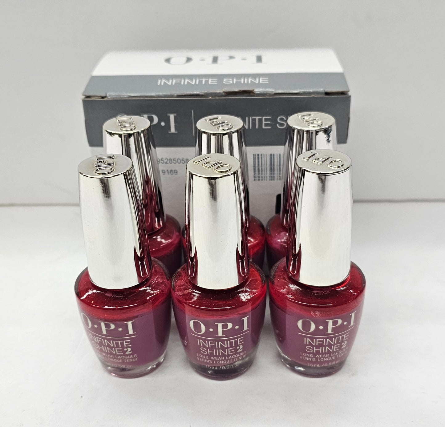 Set of 6 OPI infinite shine; Stick it out; 0.5fl.oz image 0