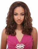 Remi human hair weave; curly sew-in weft Mirage velvet image 0