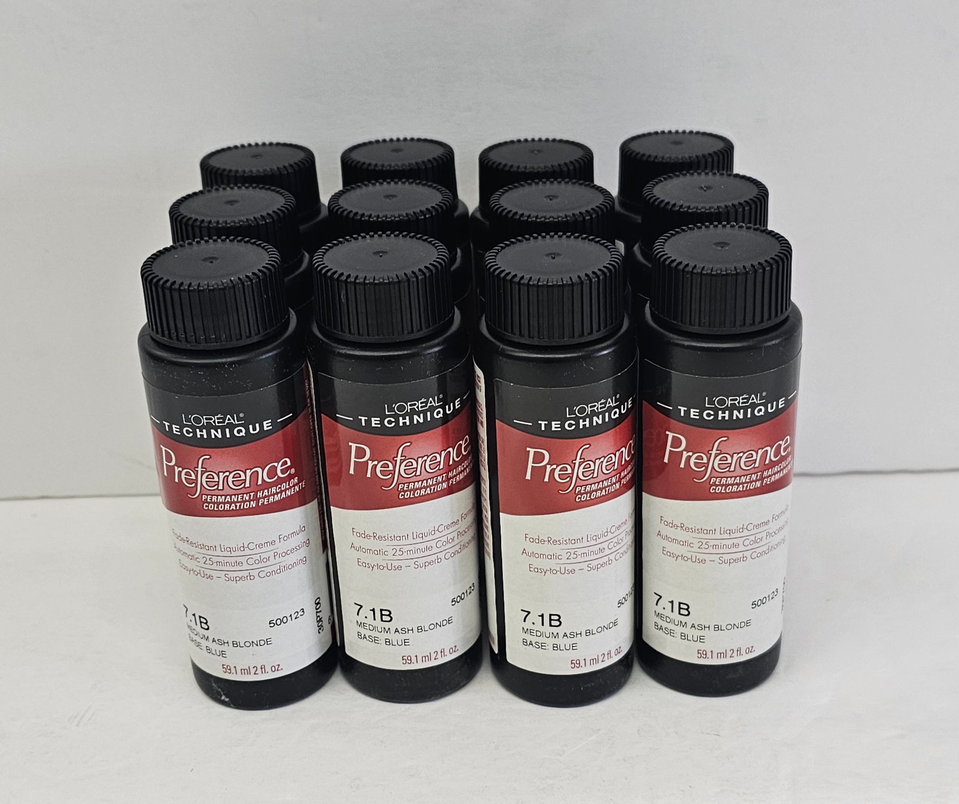 Set of 12 L'Oreal Technique preference permanent hair color; 2fl.oz; Unisex image 3