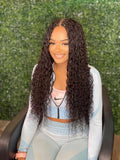 Water wave human hair bulk for braids styling - curly