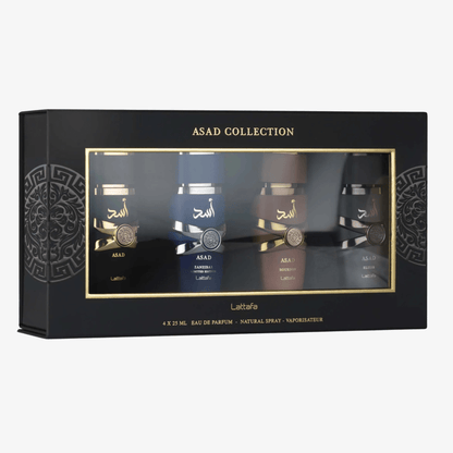 Lattafa Asad Collection 4x25ml Eau de Parfum