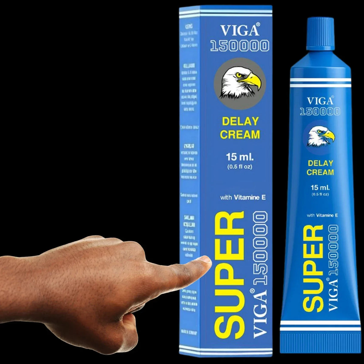 Super Viga 150000 Delay Cream for Men - Desensitizing Formula