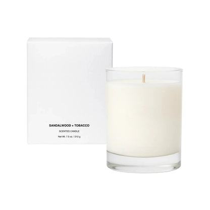 Scented Candle - Sandalwood + Tobacco