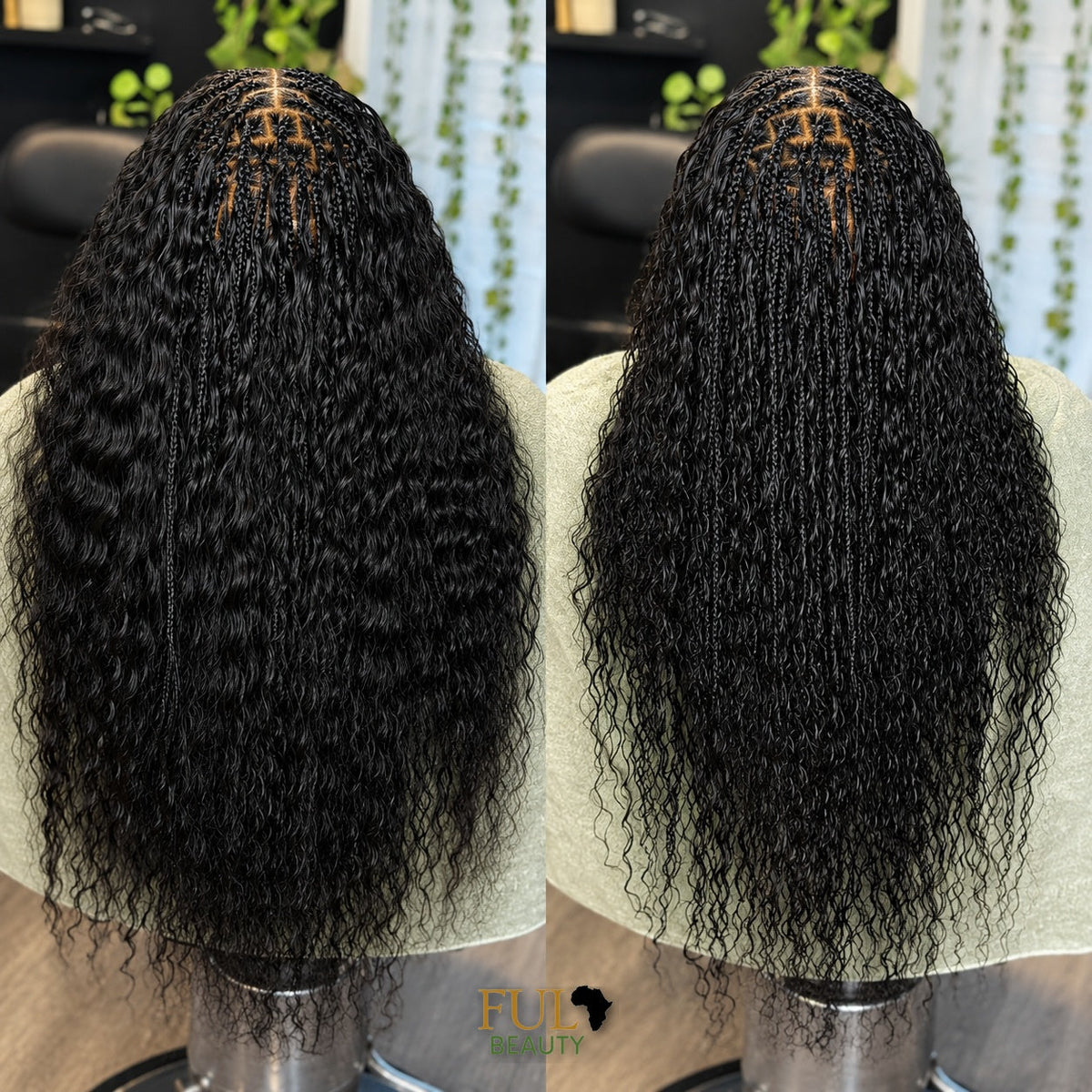 Wet & Wavy human hair for braids styling - curly